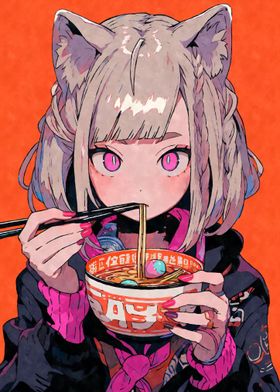 Kawaii Ramen Nekomimi