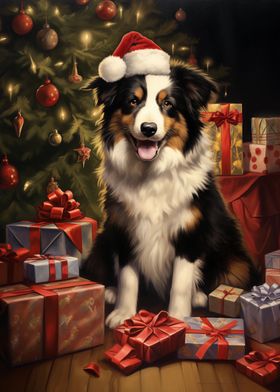 Border Collie Xmas