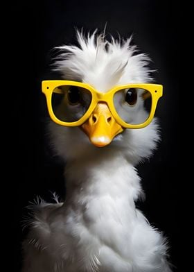 Duckling Cute Eyeglass