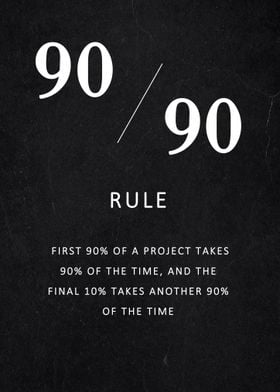 90 90 rule