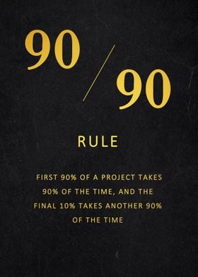 90 90 rule vintage
