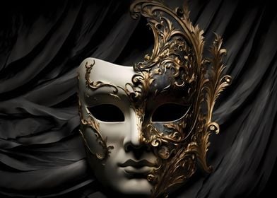 Women in mask 