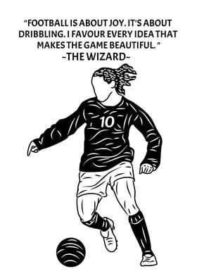 Ronaldinho Football Quote