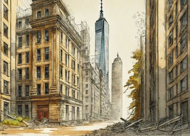 Post Apocalyptic New York