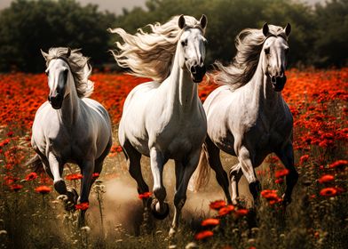 Arabian Horses Race