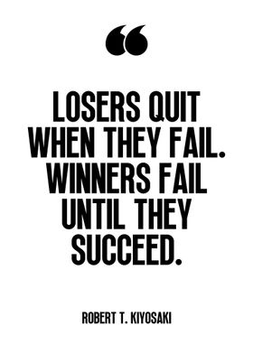 Winners Fail Until Succeed