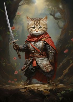 Samurai Cat