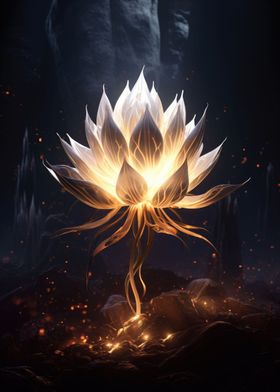 Glowing Lotus