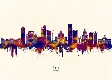 Kyiv Ukraine Skyline