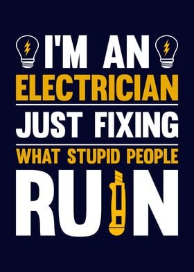 Funny Electrician