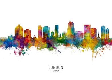 London ON Canada Skyline