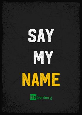 say my name