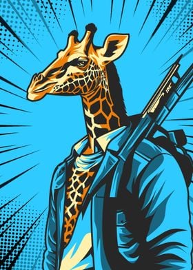 Giraffe Soldier