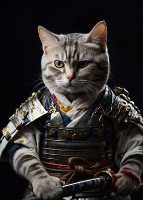 Samurai Cat