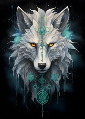 Runic Ice Wolf