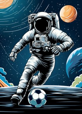 Soccer with Astronaut