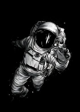 Astronaut in space