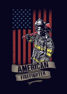 american firefighter