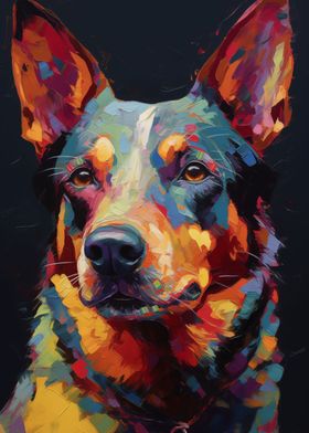 Dog Pop Art