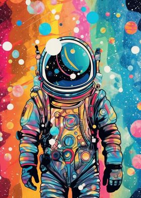 Rainbow Astronaut