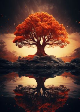 The Autumn Tree Of Life