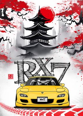 Mazda RX7 car