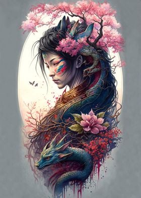 Geisha Dragon 