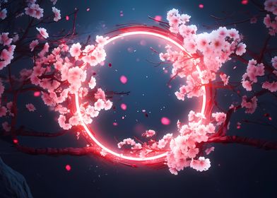 Sakura Trees 