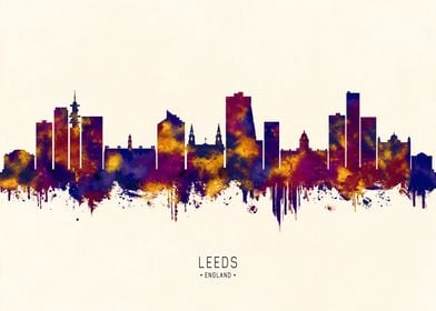 Leeds England Skyline