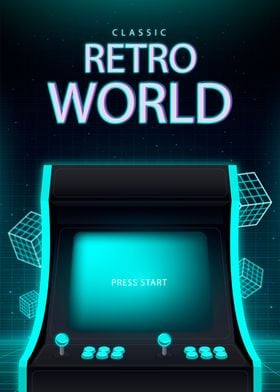 Arcade Retro Gaming Era