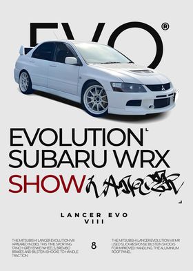 Lancer Evo Minimalist