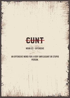 cunt