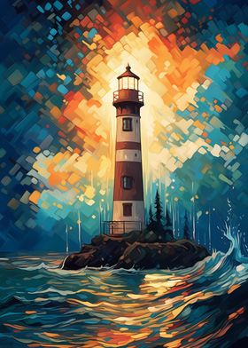 Lighthouse poster