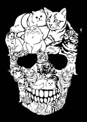 Skull Cat