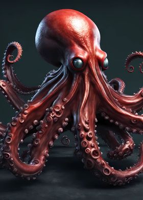 Dark octopus