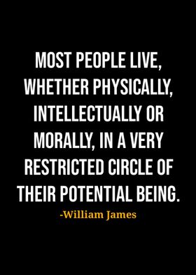 William James Quote 