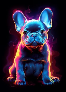 French Bulldog Wall Art