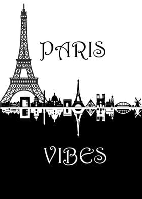 Paris Vibes Poster