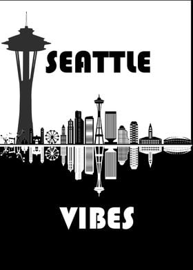 Seattle Vibes Poster