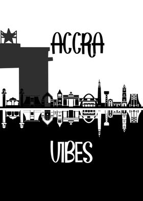 Accra Vibes Poster