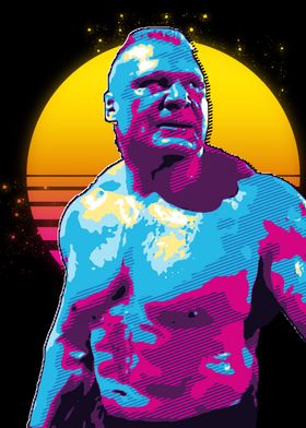 Brock Lesnar WWE Retro