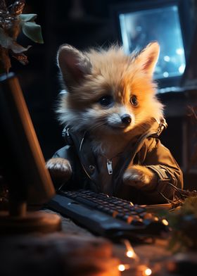 gamer fox