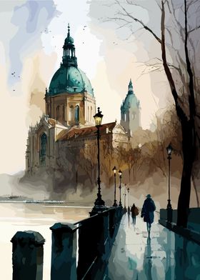Budapest Hungary Painting