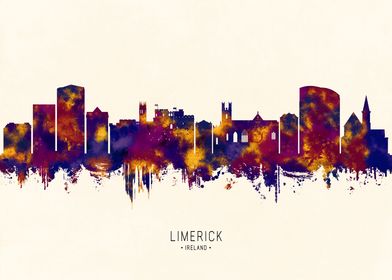 Limerick Ireland Skyline