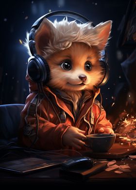 silly gaming fox