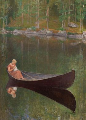 Woman in a Boat