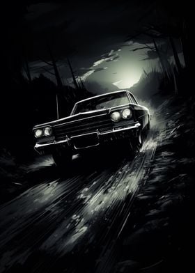 Low Rider Noir Style