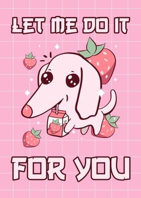 Kawaii Borzoi Dog Meme