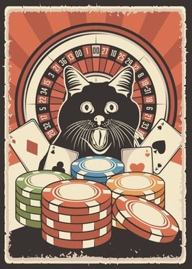 Cat Roulette Poker