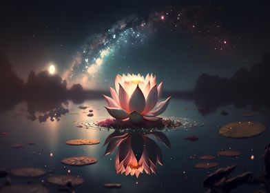 Magic Lotus Flower